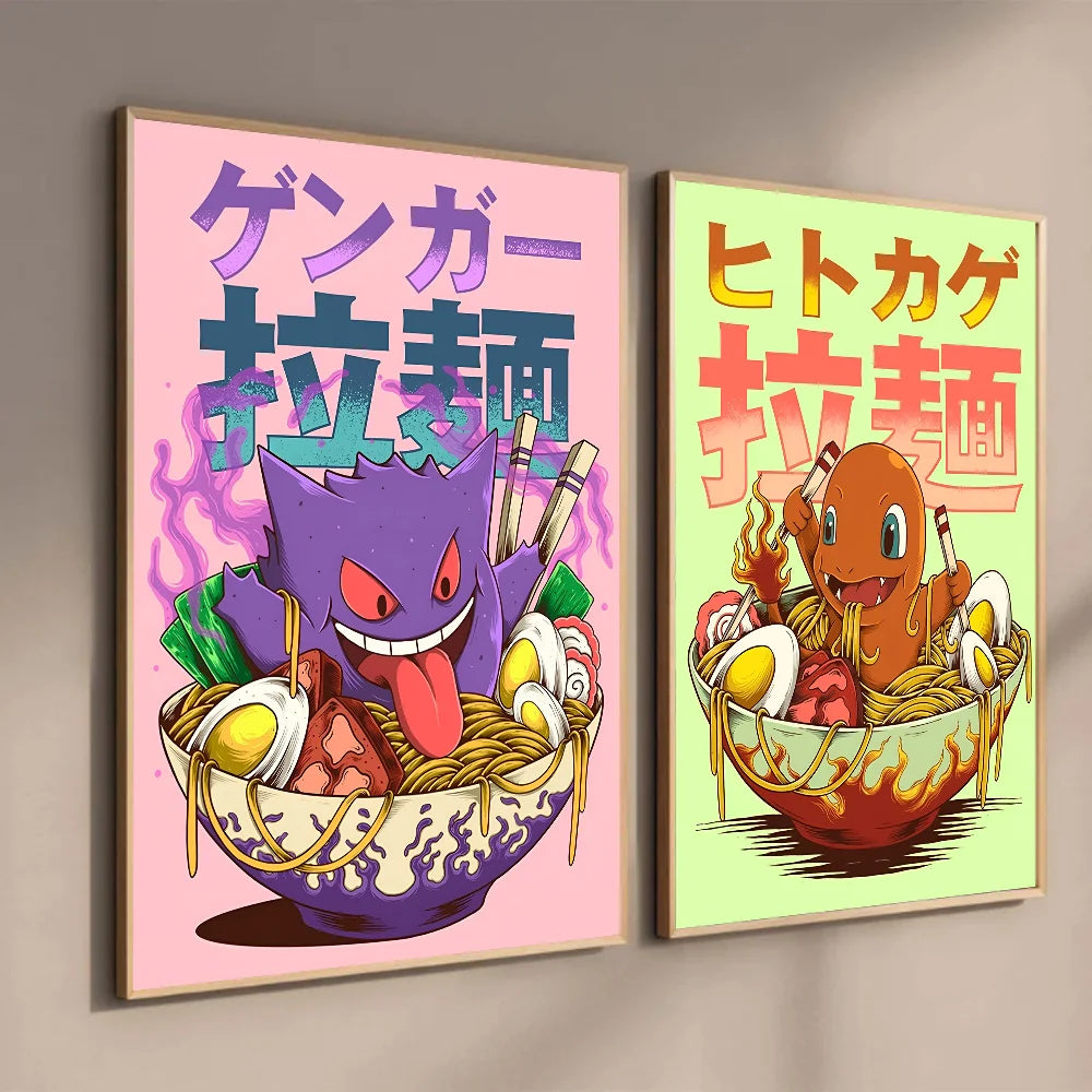 Poster Pokemon Stylisé