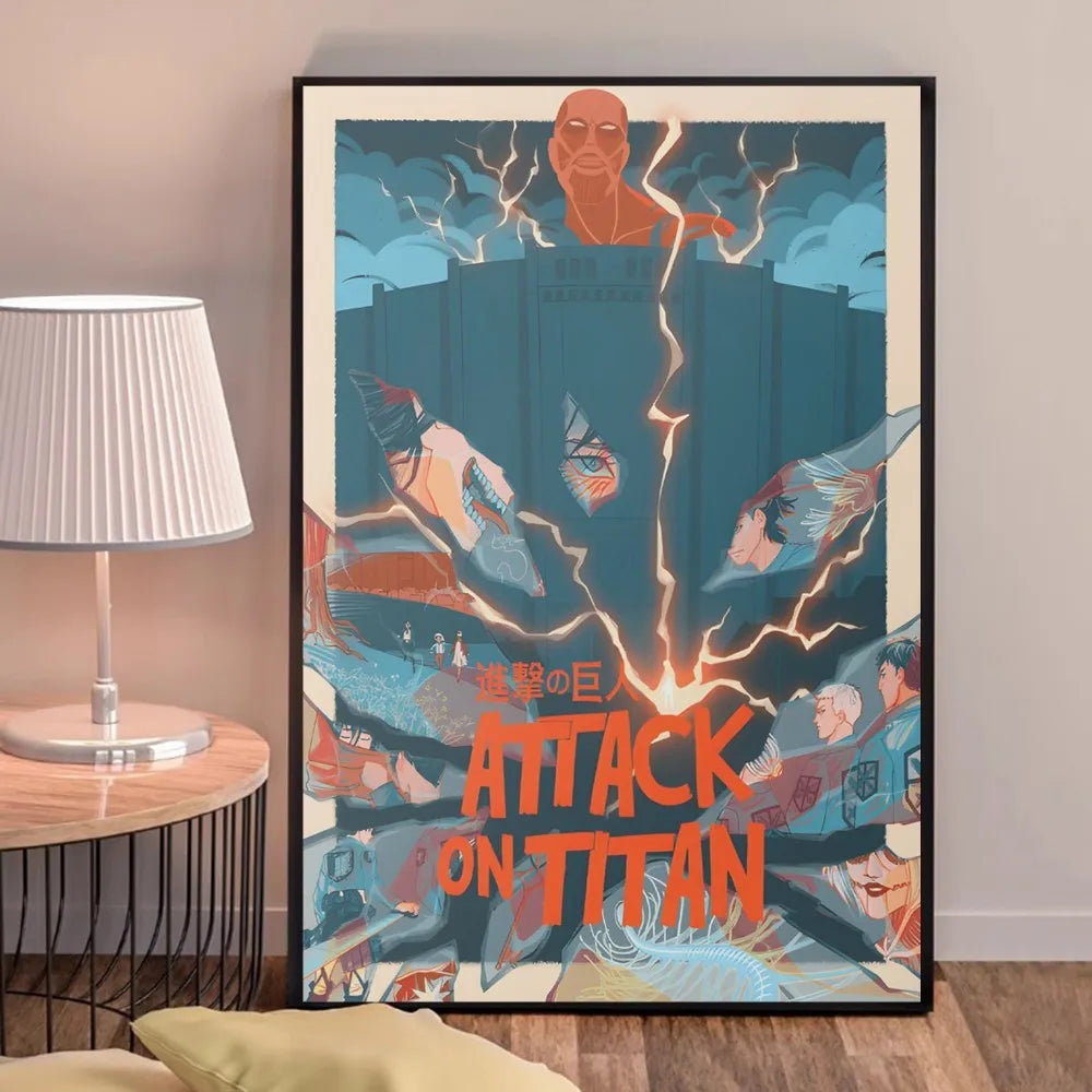 Poster Attaque Des Titans