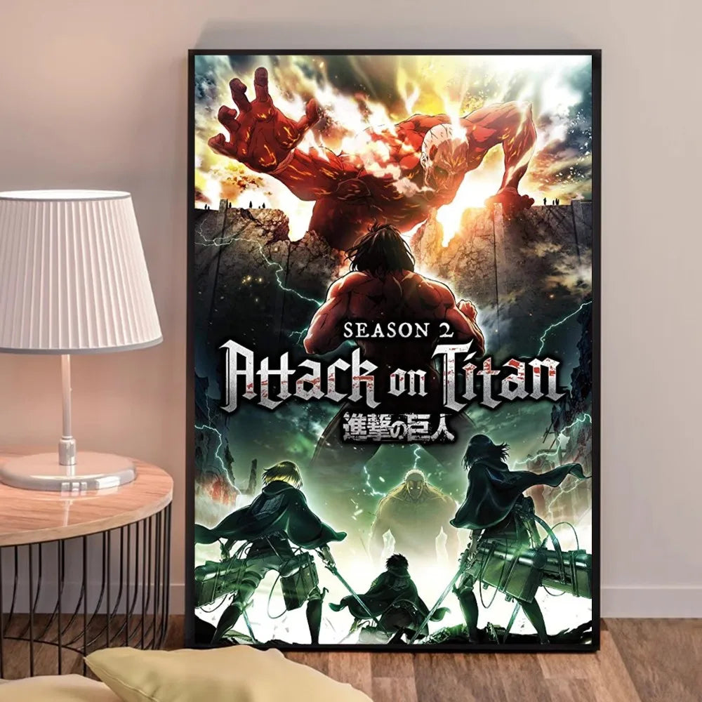 Poster Attaque Des Titans